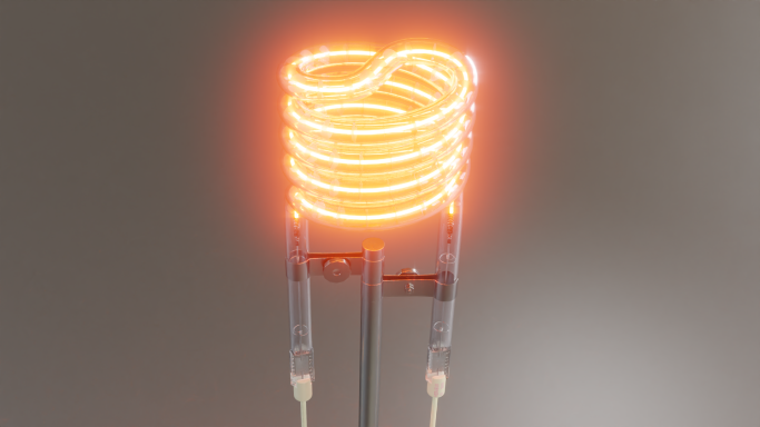 Infrarot - Spiralstrahler - Innenheizer