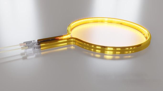 Zwillingsrohr - Omega - Infrarotstrahler